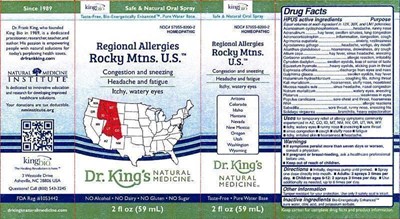 Image Description (Regional Allergies Rocky Mtns)